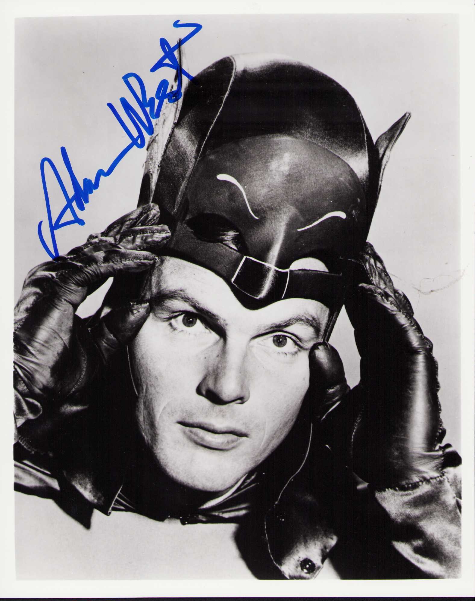 Adam West signed Batman photograph (1 of 1)