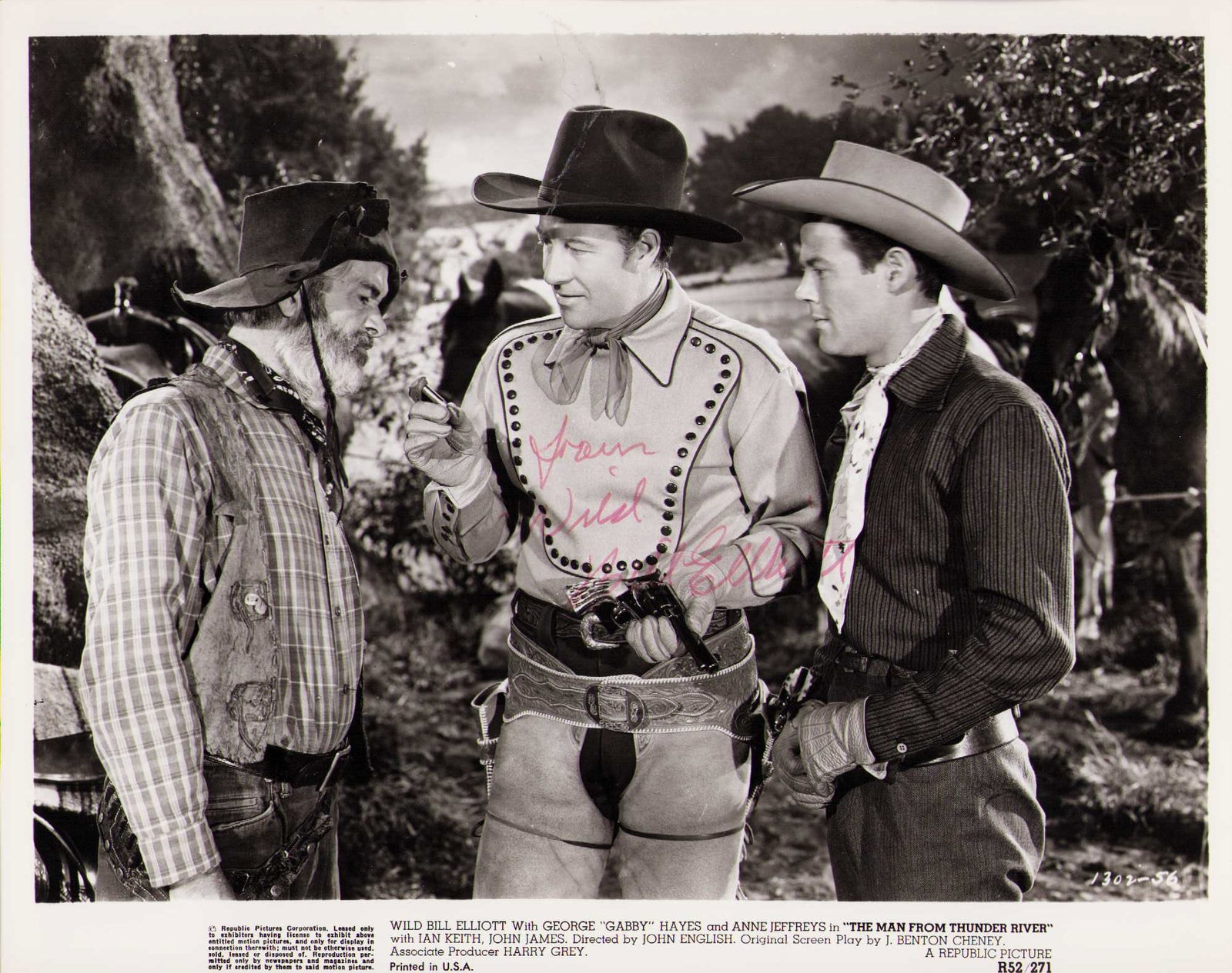 Wild Bill Elliott signed photograph (1 of 1)