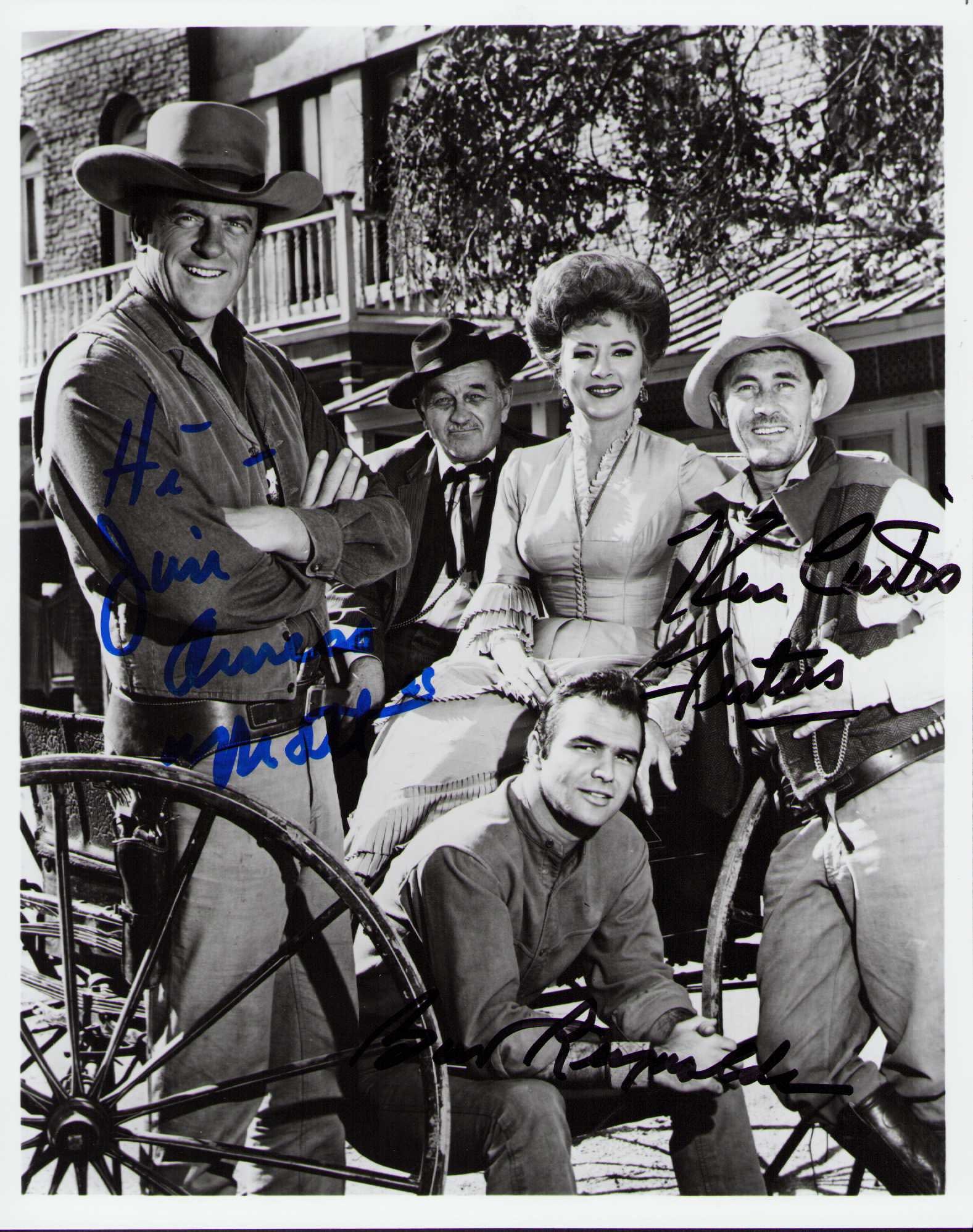 Gunsmoke cast signed photograph (1 of 1)