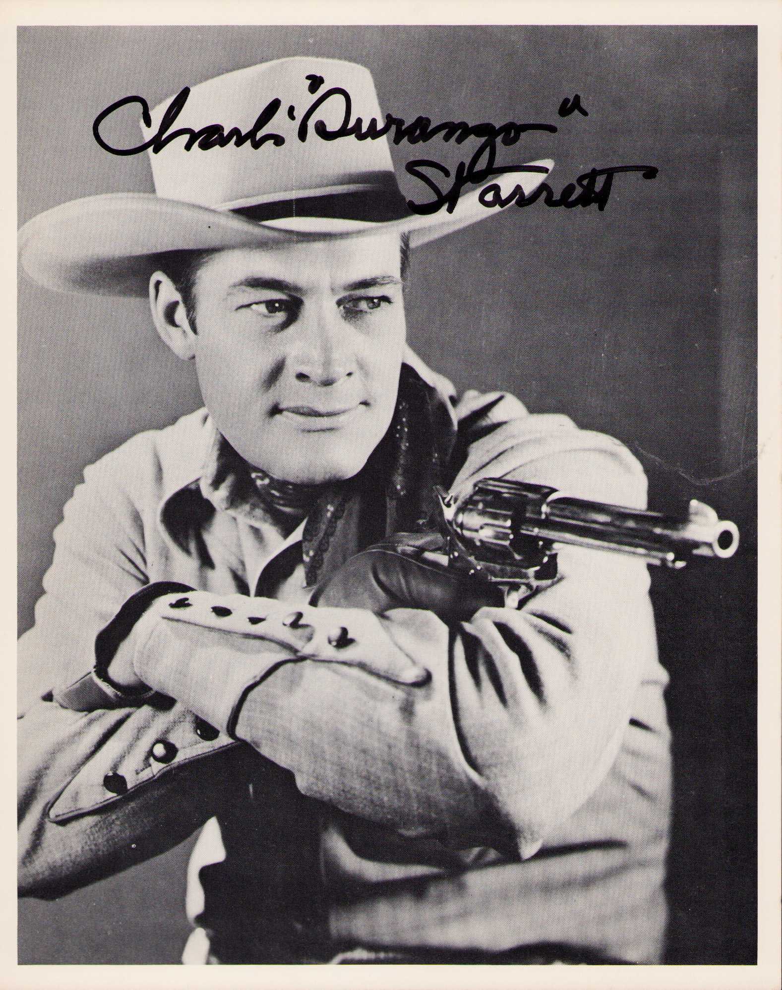 Charles Durango Starrett signed photograph (1 of 1)