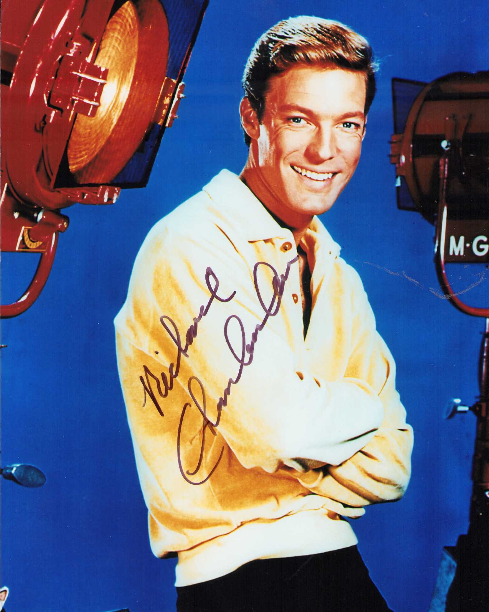 Richard Chamberlain signed photograph: A signed 8x10 by the deceased TV and film star Certificate of AuthenticityEVERY item in this auction comes with at minimum one fully illustrated and serial numbered COA signed by the worlds leading au