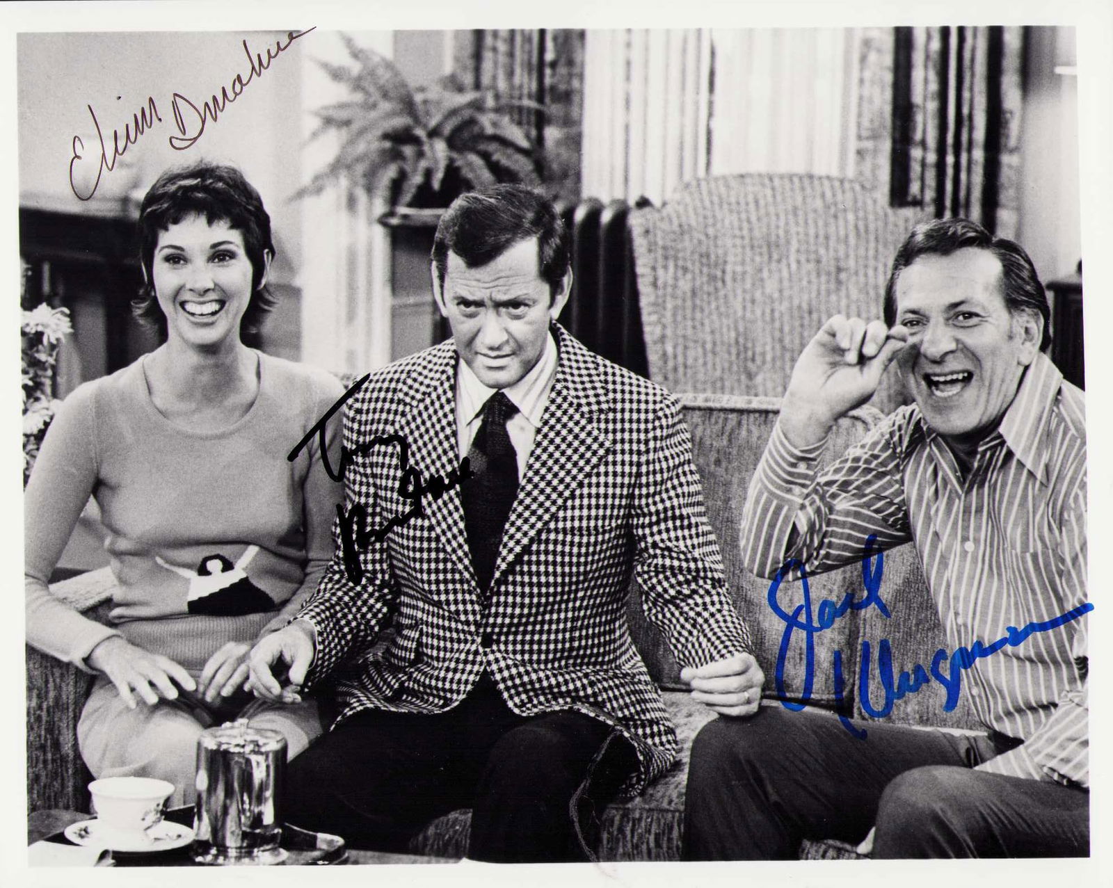 Odd Couple rare cast signed photograph (1 of 1)