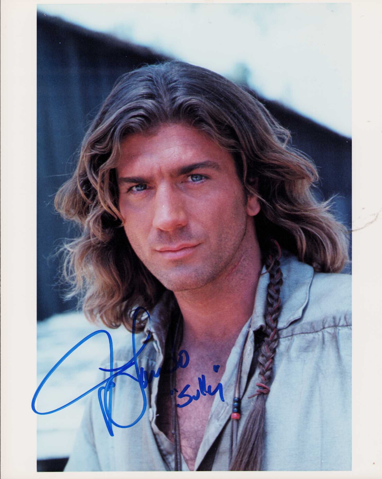 Joe Lando signed Dr Quinn photograph: Joe Lando in the TV series Dr Quinn he has added his characters name Certificate of AuthenticityEVERY item in this auction comes with at minimum one fully illustrated and serial numbered COA signed by