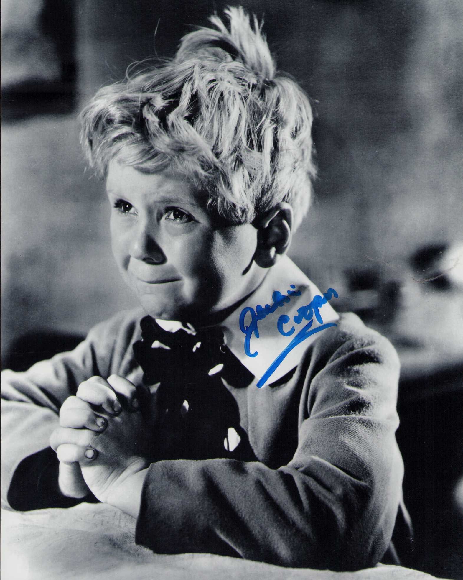 Jackie Cooper signed photograph (1 of 1)