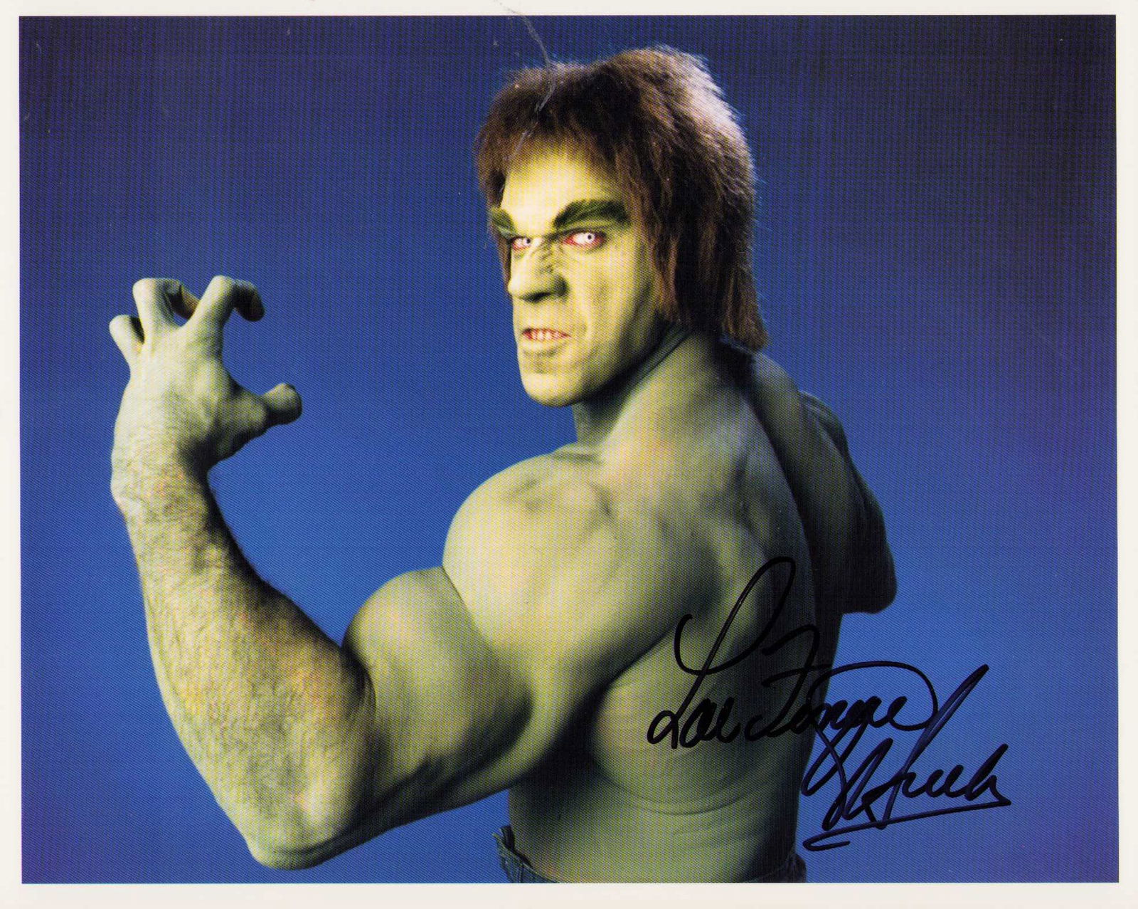 Lou Ferrigno Incredible Hulk signed photograph (1 of 1)