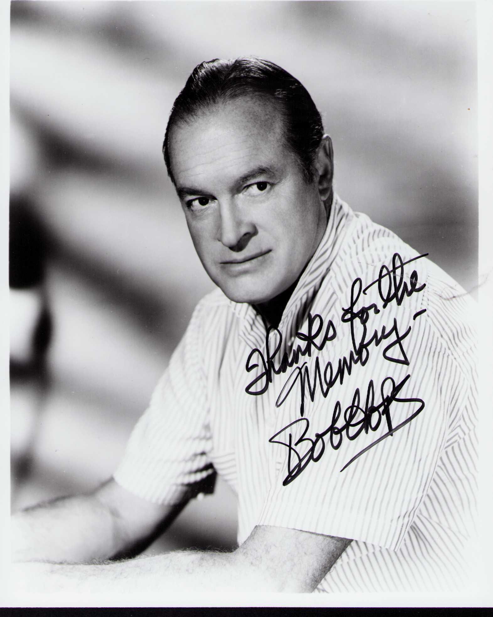 Bob Hope signed photograph (1 of 1)