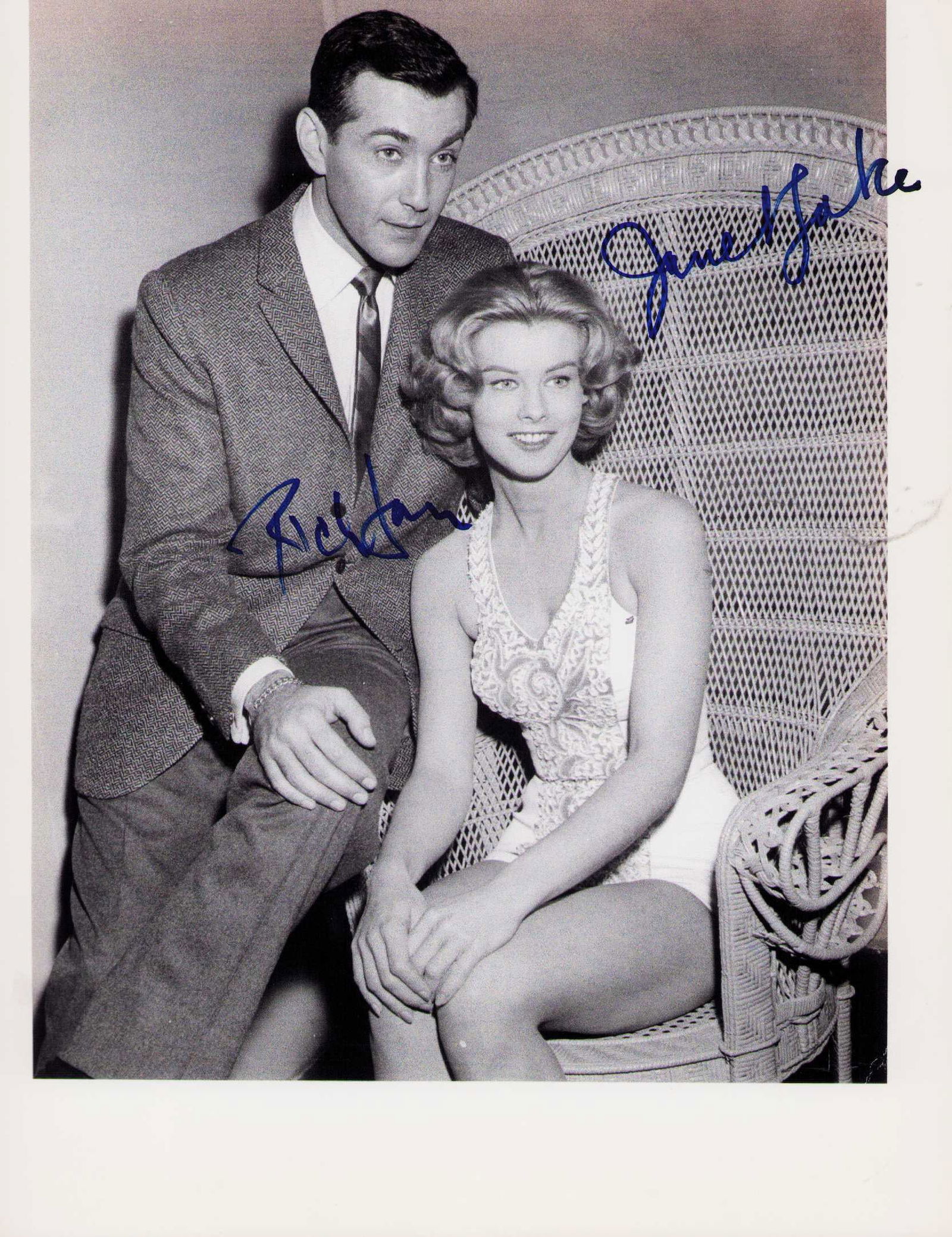 Ric Jason and Janet Lake signed photograph (1 of 1)