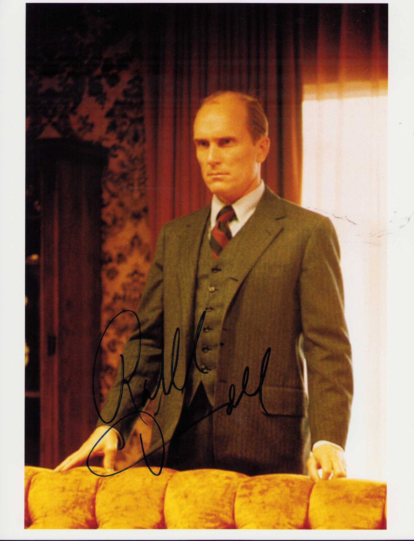 Robert Duvall Godfather signed photograph: From the Godfather signed by the recently deceased legendary actor Certificate of AuthenticityEVERY item in this auction comes with at minimum one fully illustrated and serial numbered COA signed by t