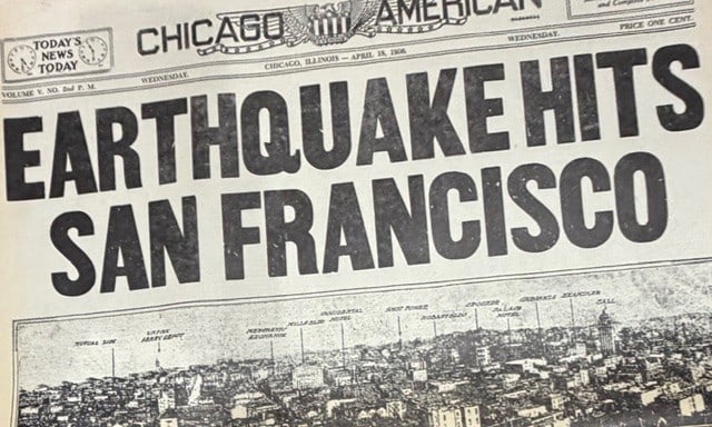Showboat Prop newspaper: A prop complete newspaper made for the film Showboat with a famous historical headline seen in the film . Certificate of AuthenticityEVERY item in this auction comes with at minimum one fully illustra