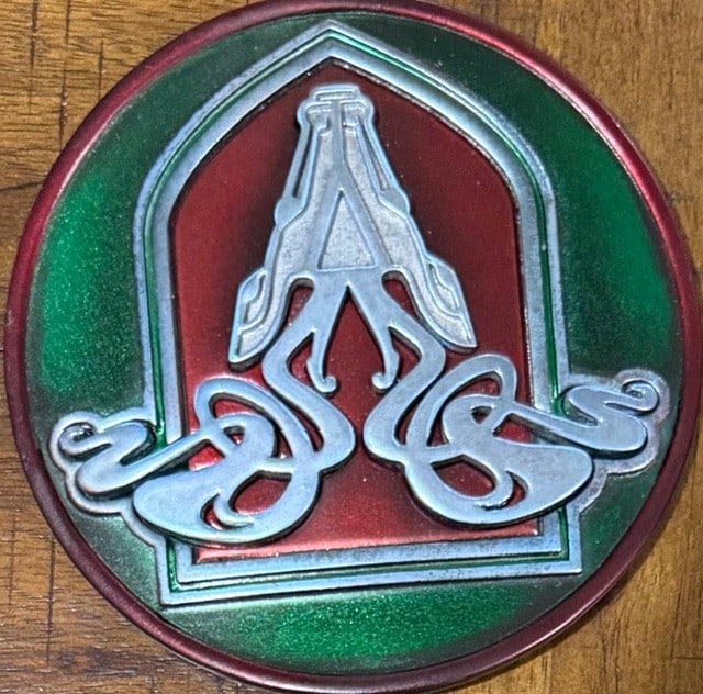 Red One one of a kind prop: The Rock as Santa Clause who knew ? When the film Red One wrapped production was made to DESTROY (criminal isnt it) BOTH of the hero leather jackets he wore in the film BUT fortunately a smart crew