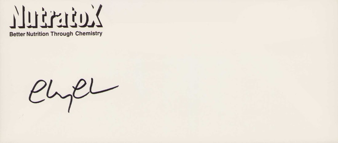 Vacation prop signed envelope: From the Chevy Chase film the envelopes are seen on screen in the Xmas party he has signed this one at a private signing Certificate of AuthenticityEVERY item in this auction comes with at minimum one