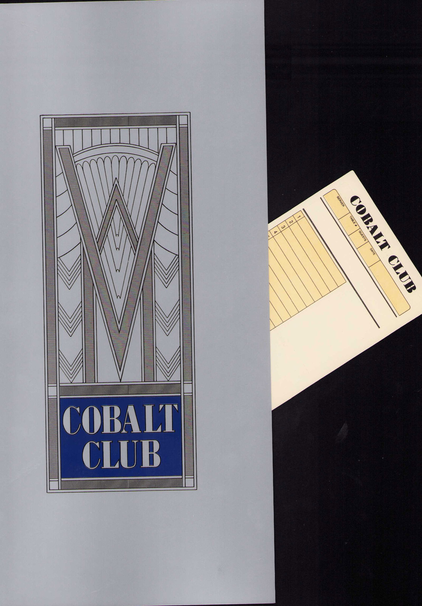 The Shadow prop menu and guest receipt (1 of 1)