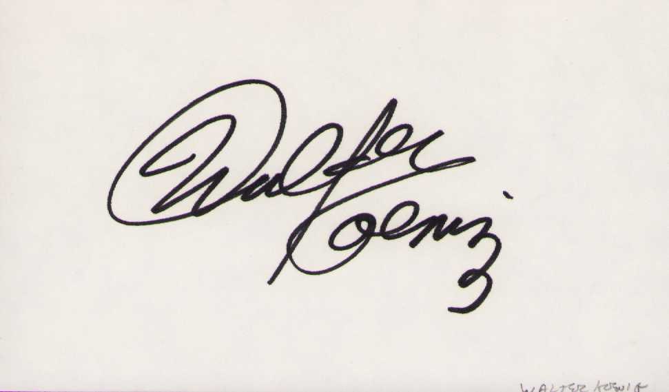 Walter Koenig signature: Star Trek original series star as Chekov Certificate of AuthenticityEVERY item in this auction comes with at minimum one fully illustrated and serial numbered COA signed by the worlds leading authenti