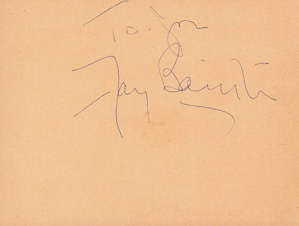 Fay Bainter signature: Famed EARLY star scarce Certificate of AuthenticityEVERY item in this auction comes with at minimum one fully illustrated and serial numbered COA signed by the worlds leading authenticator in Entertai