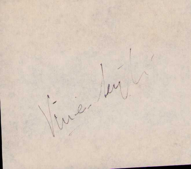 Vivien Leigh signature (1 of 1)