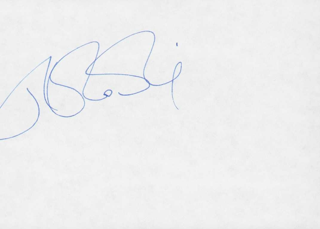 JK Rowling signature: Rare signature of author of Harry Potter Certificate of AuthenticityEVERY item in this auction comes with at minimum one fully illustrated and serial numbered COA signed by the worlds leading authenti