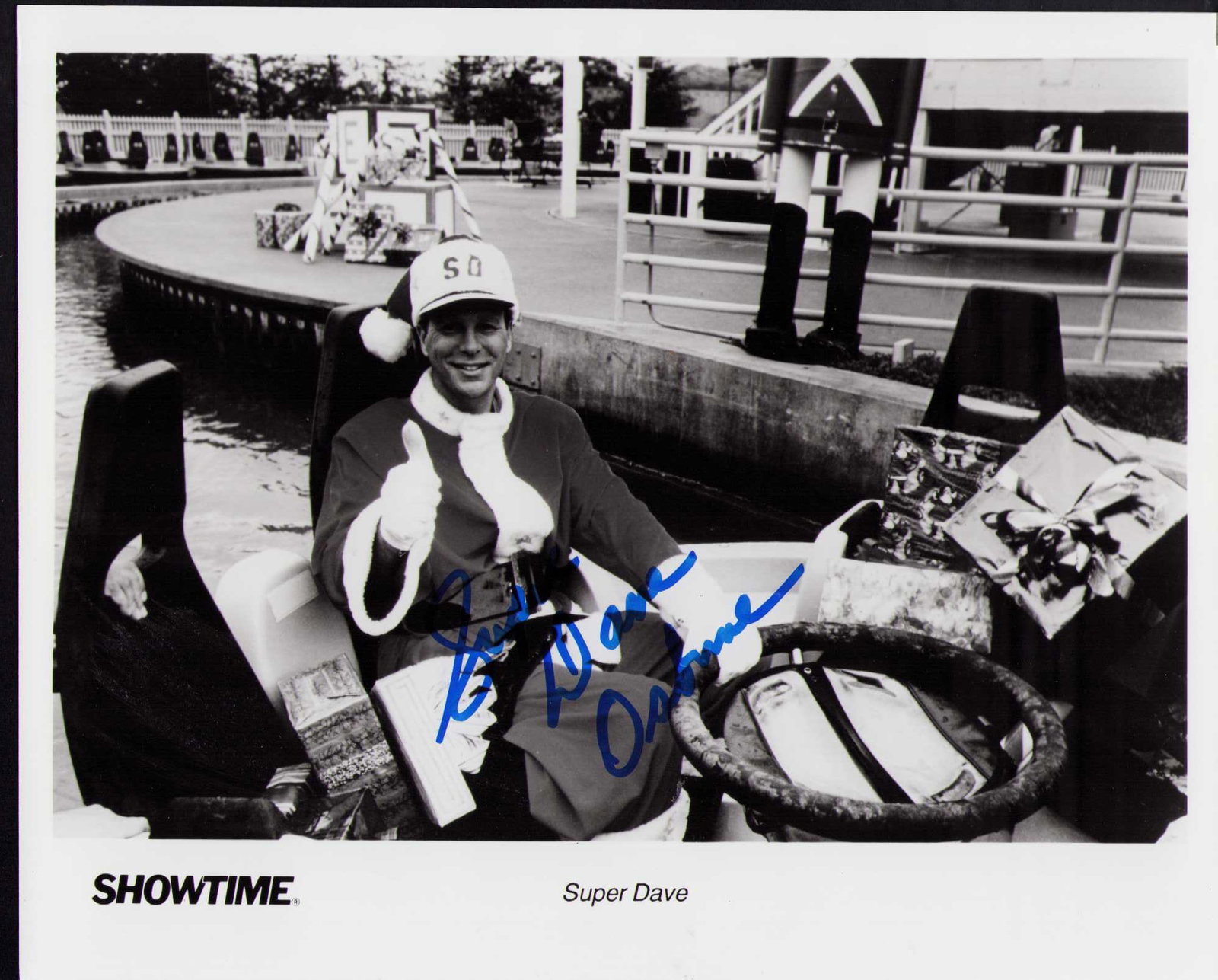Super Dave Osbourne signed photograph (1 of 1)