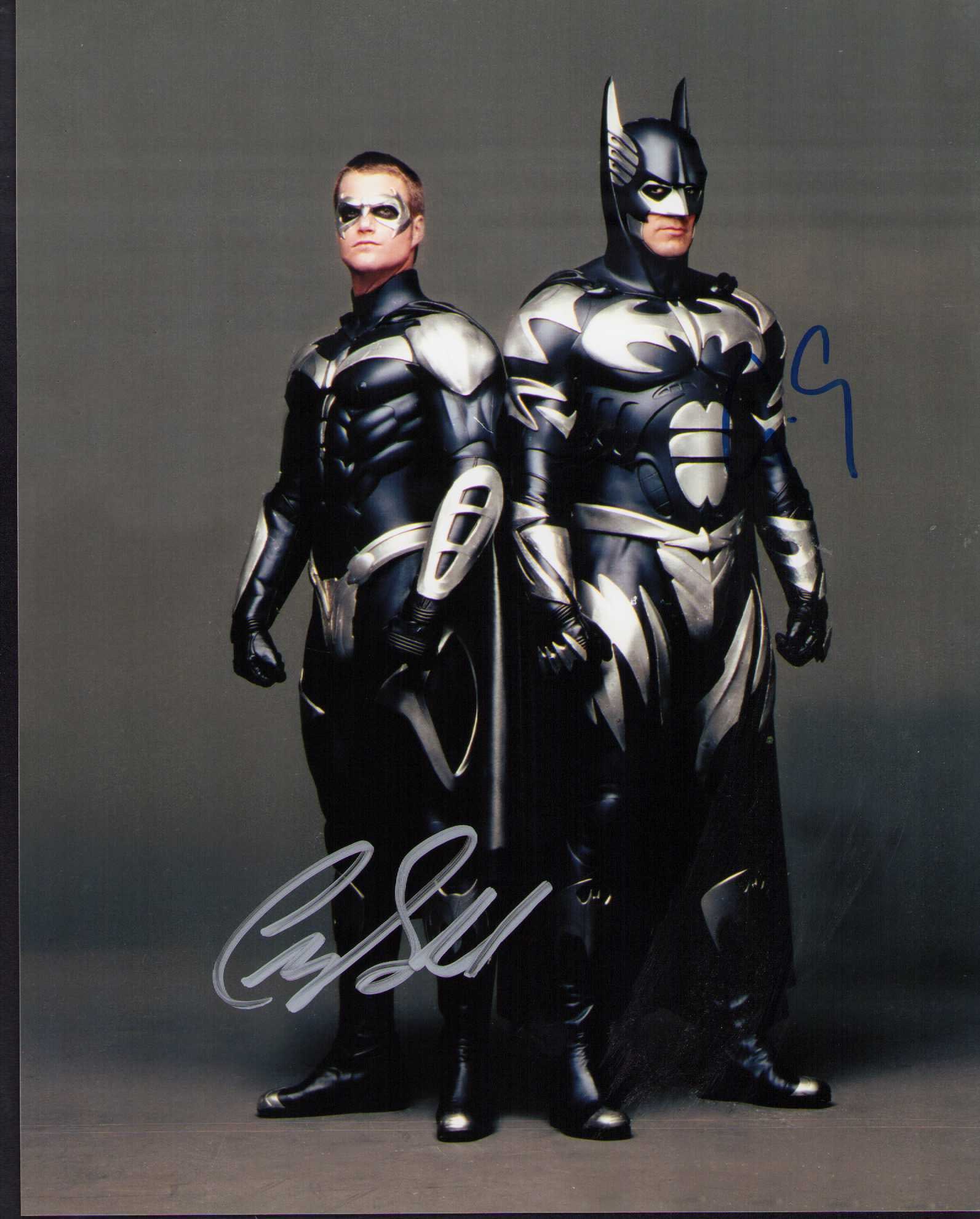 Batman and Robin signed photograph (1 of 1)