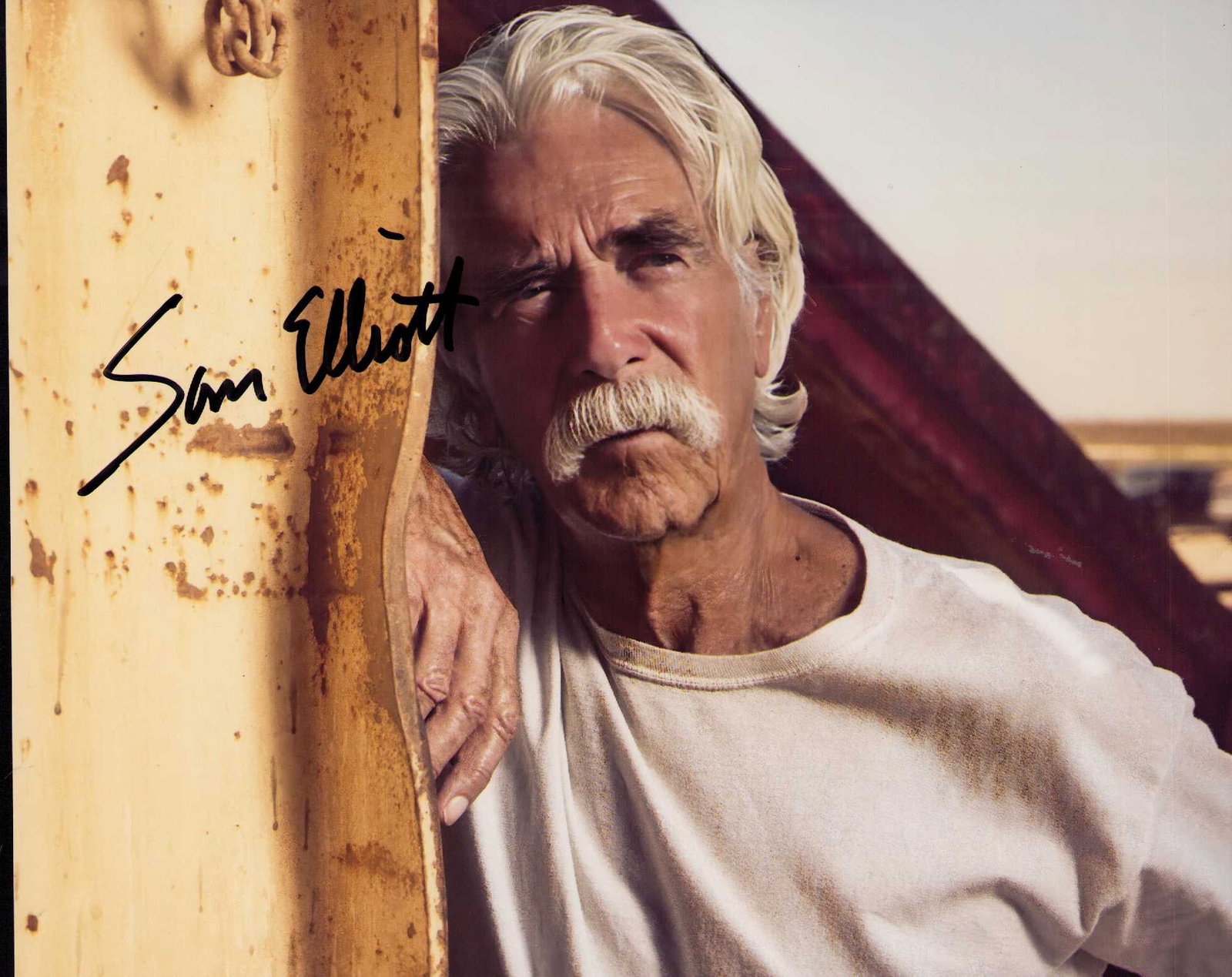 Sam Elliott signed photograph (1 of 1)