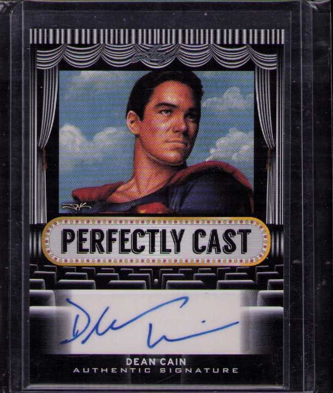 Dean Cain signed trading card: Perectly cast Superman signed Leaf trading card Lt Ed Certificate of AuthenticityEVERY item in this auction comes with at minimum one fully illustrated and serial numbered COA signed by the worlds lea
