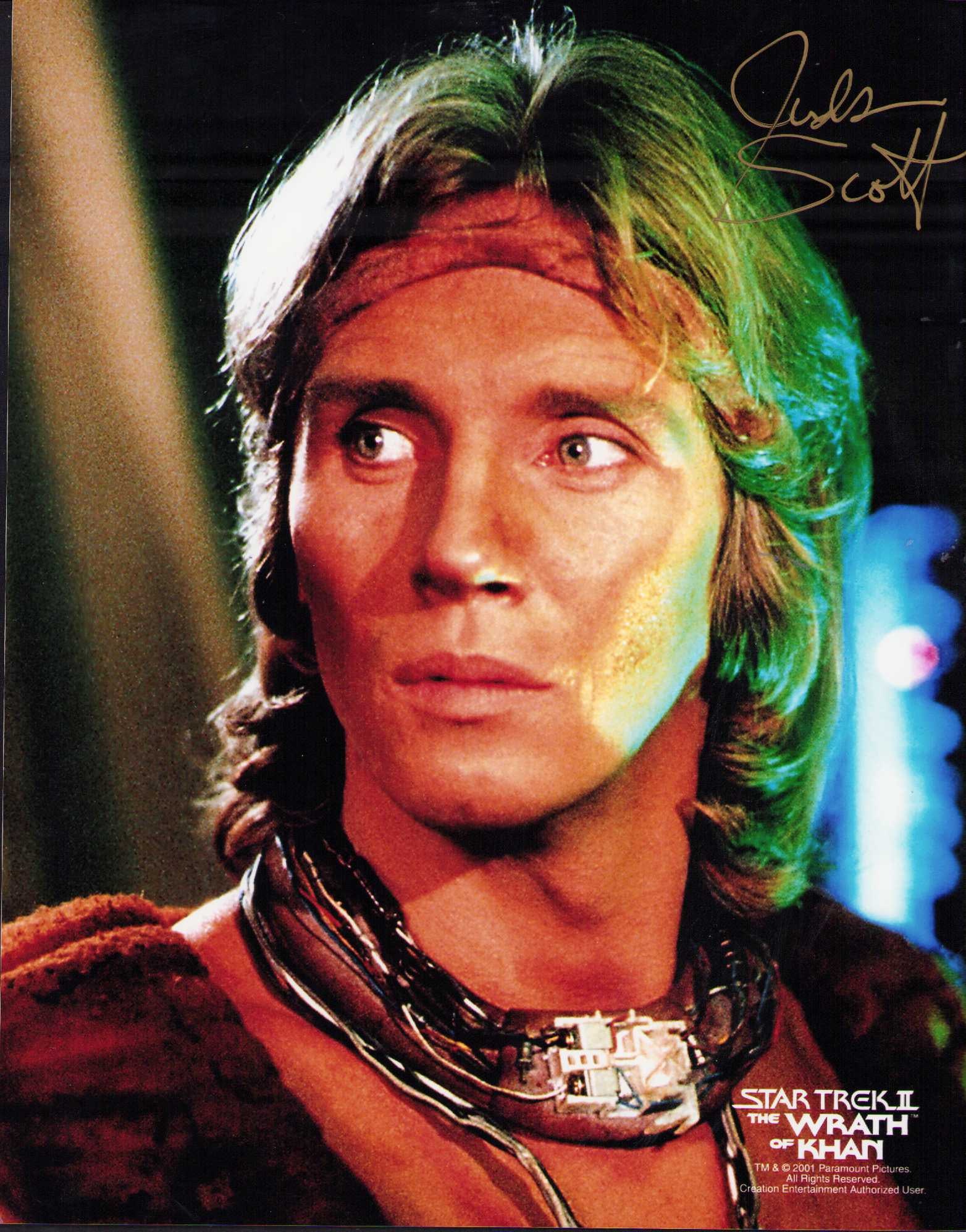 Judson Scott Star Trek signed photograph (1 of 1)
