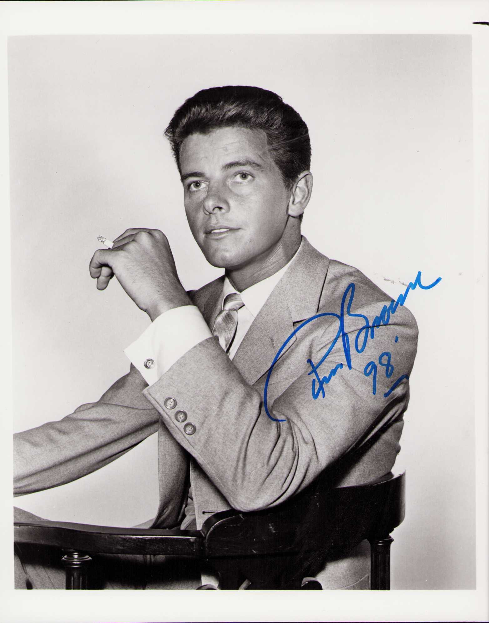 Peter Brown signed photograph: Vintage signed 8x10 of the scarce actor Certificate of AuthenticityEVERY item in this auction comes with at minimum one fully illustrated and serial numbered COA signed by the worlds leading authentic