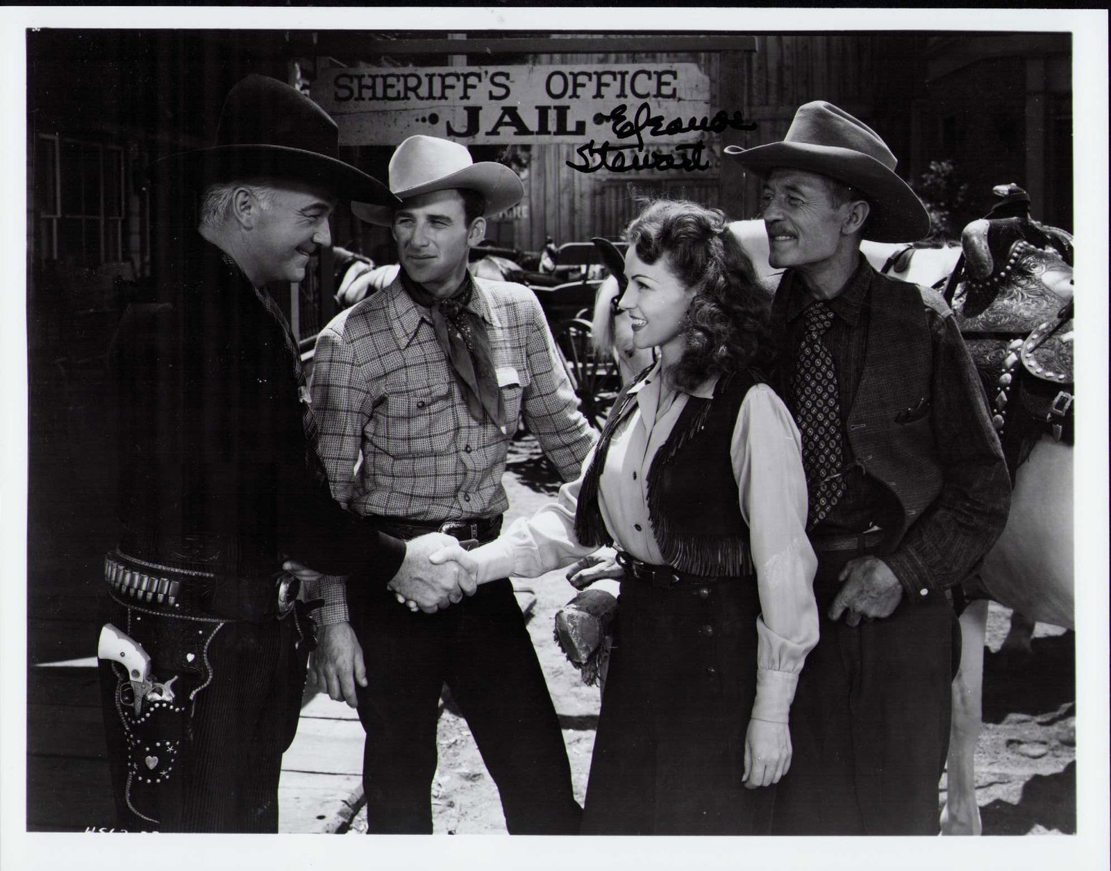 Eleanor Stewart signed photograph: A vintage signed 8x10 by the actress Certificate of AuthenticityEVERY item in this auction comes with at minimum one fully illustrated and serial numbered COA signed by the worlds leading authenticato