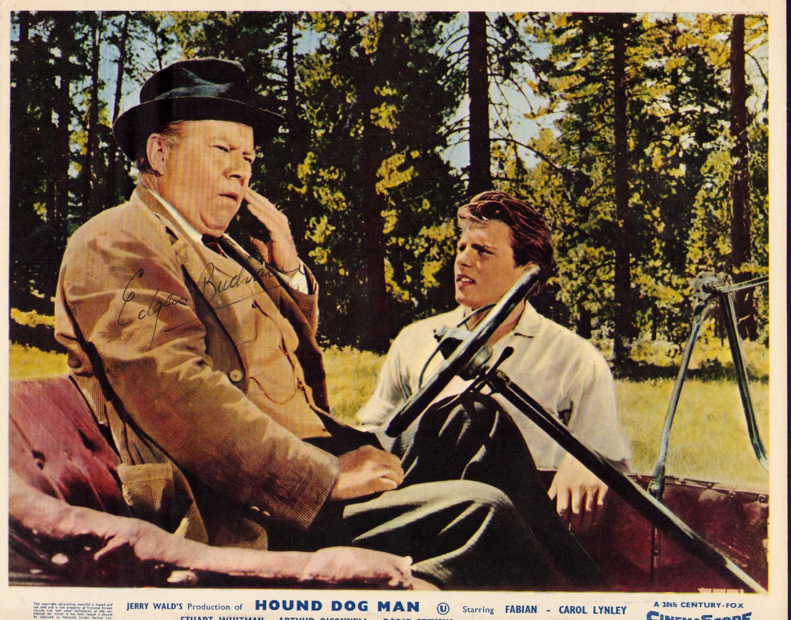 Edgar Buchanan signed photograph (1 of 1)