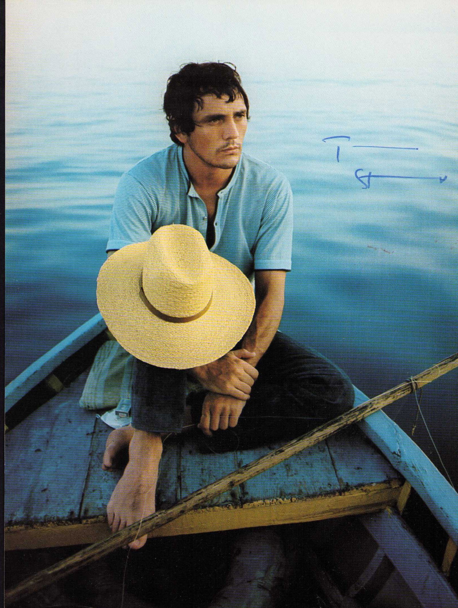 Terrence Stamp signed photograph: A coffee table book photo signed by the actor now deceased and Superman villain as General Zod 9x12 Certificate of AuthenticityEVERY item in this auction comes with at minimum one fully illustrated