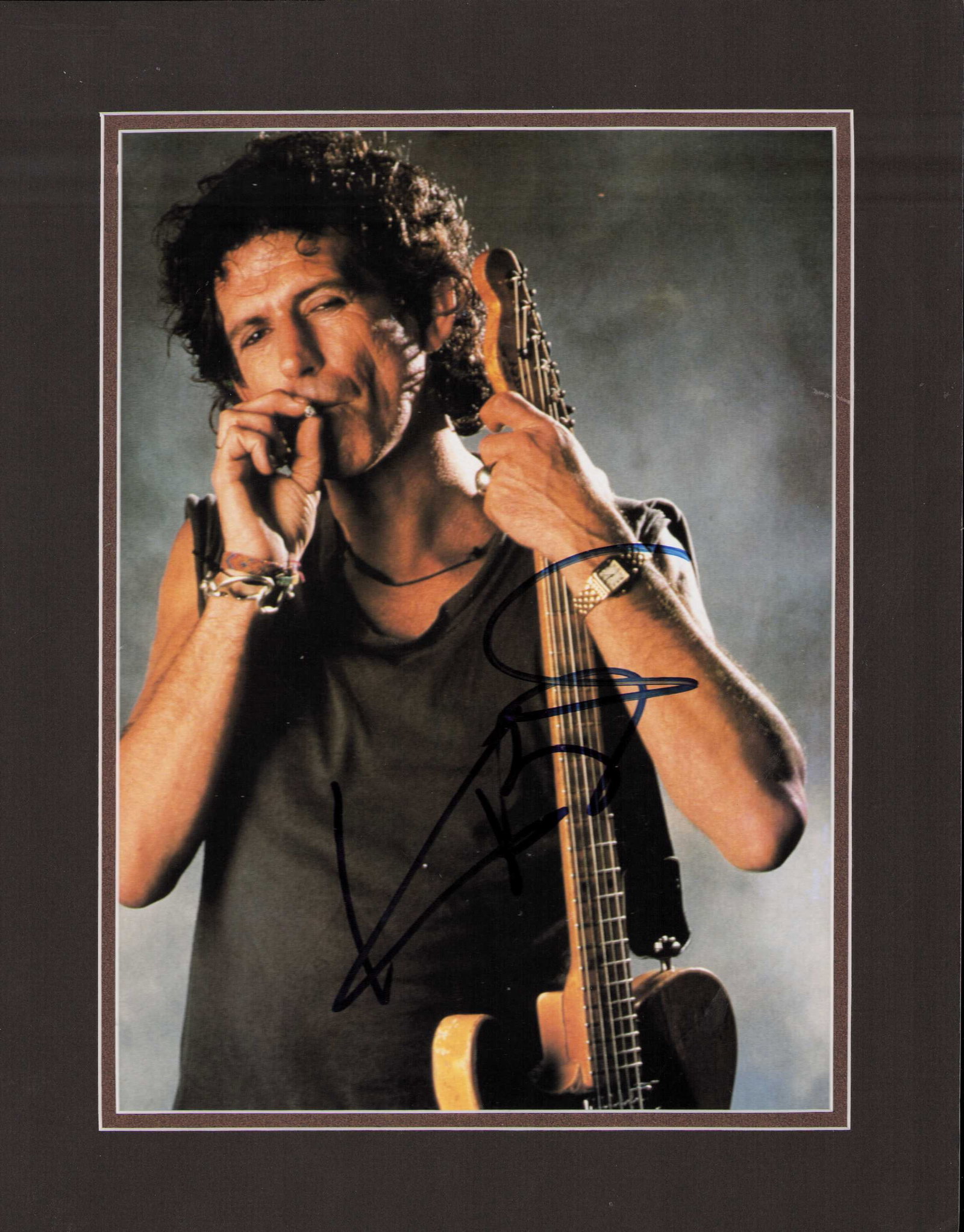 Keith Richards large signed photograph (1 of 1)