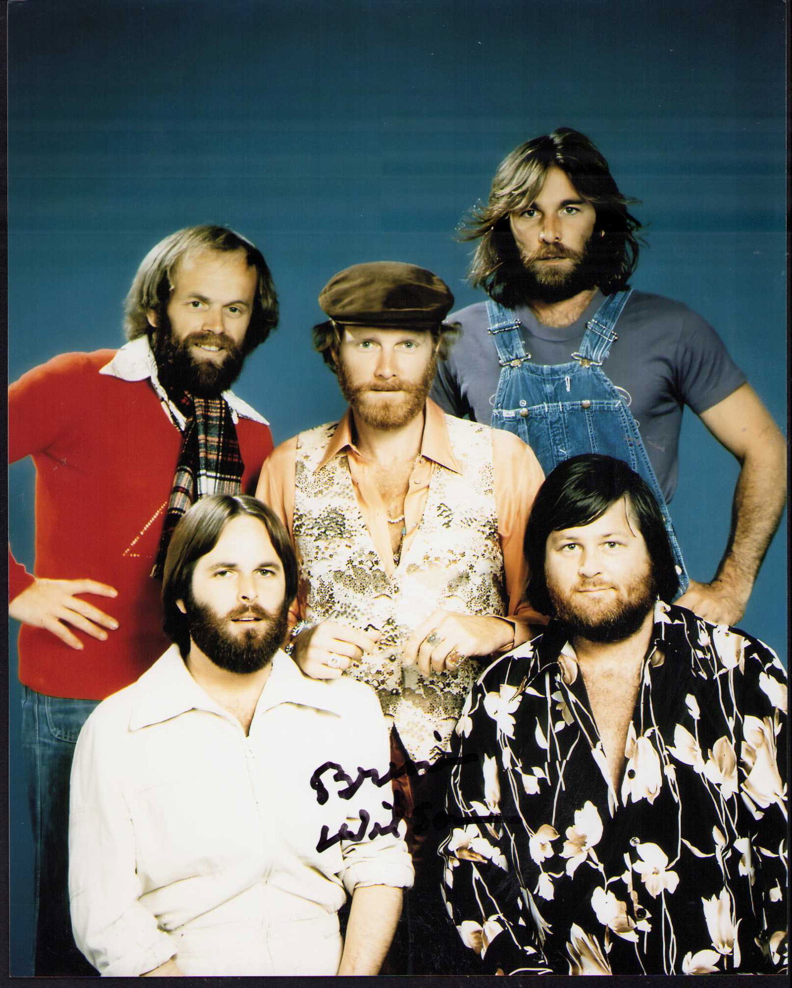 Brian Wilson signed photograph Beach Boys: A vintage signed 8x10 of the deceased lead writer singer of the Beach Boys Certificate of AuthenticityEVERY item in this auction comes with at minimum one fully illustrated and serial numbered COA sig