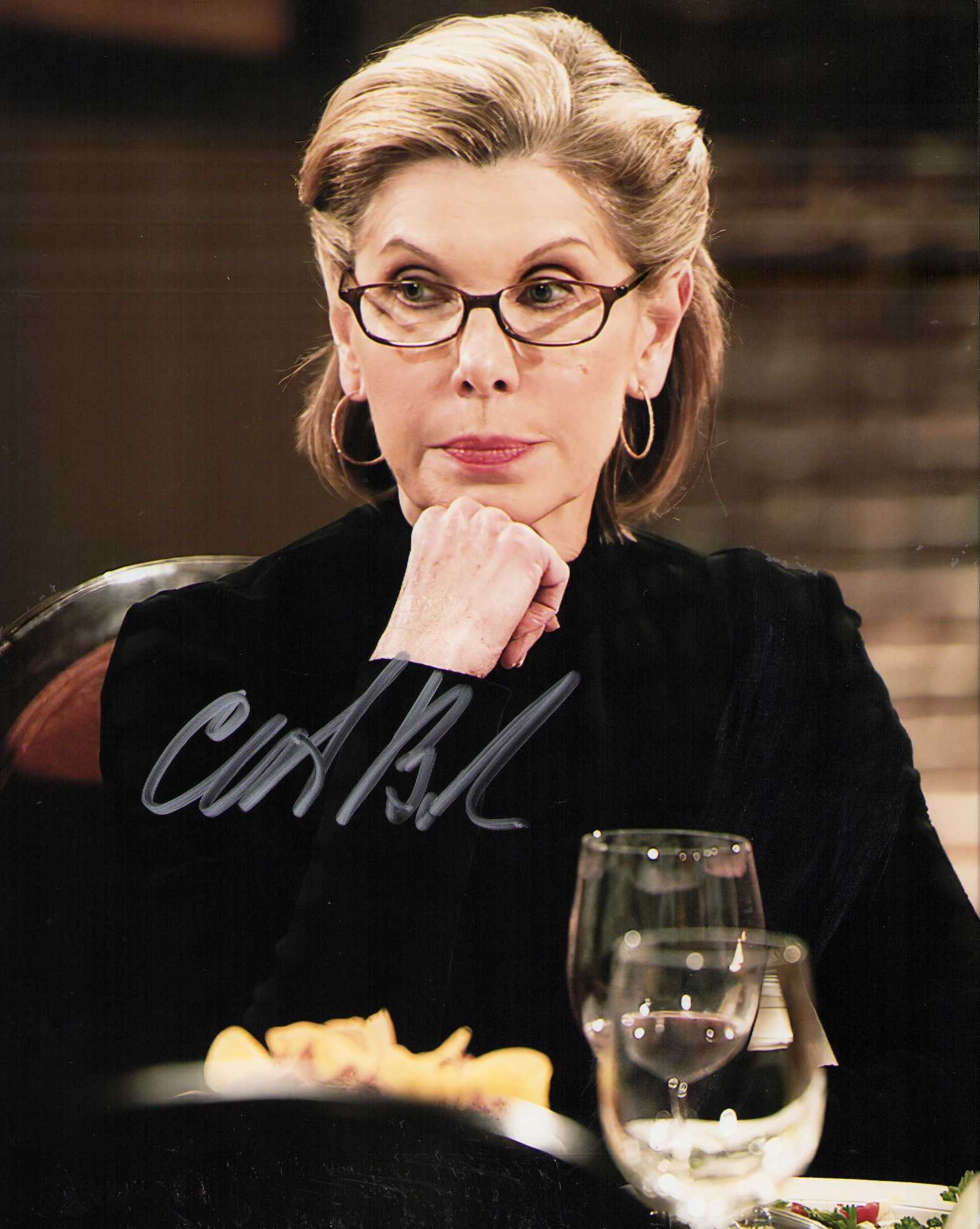 Christine Baranski signed Big Bang Theory photograph (1 of 1)