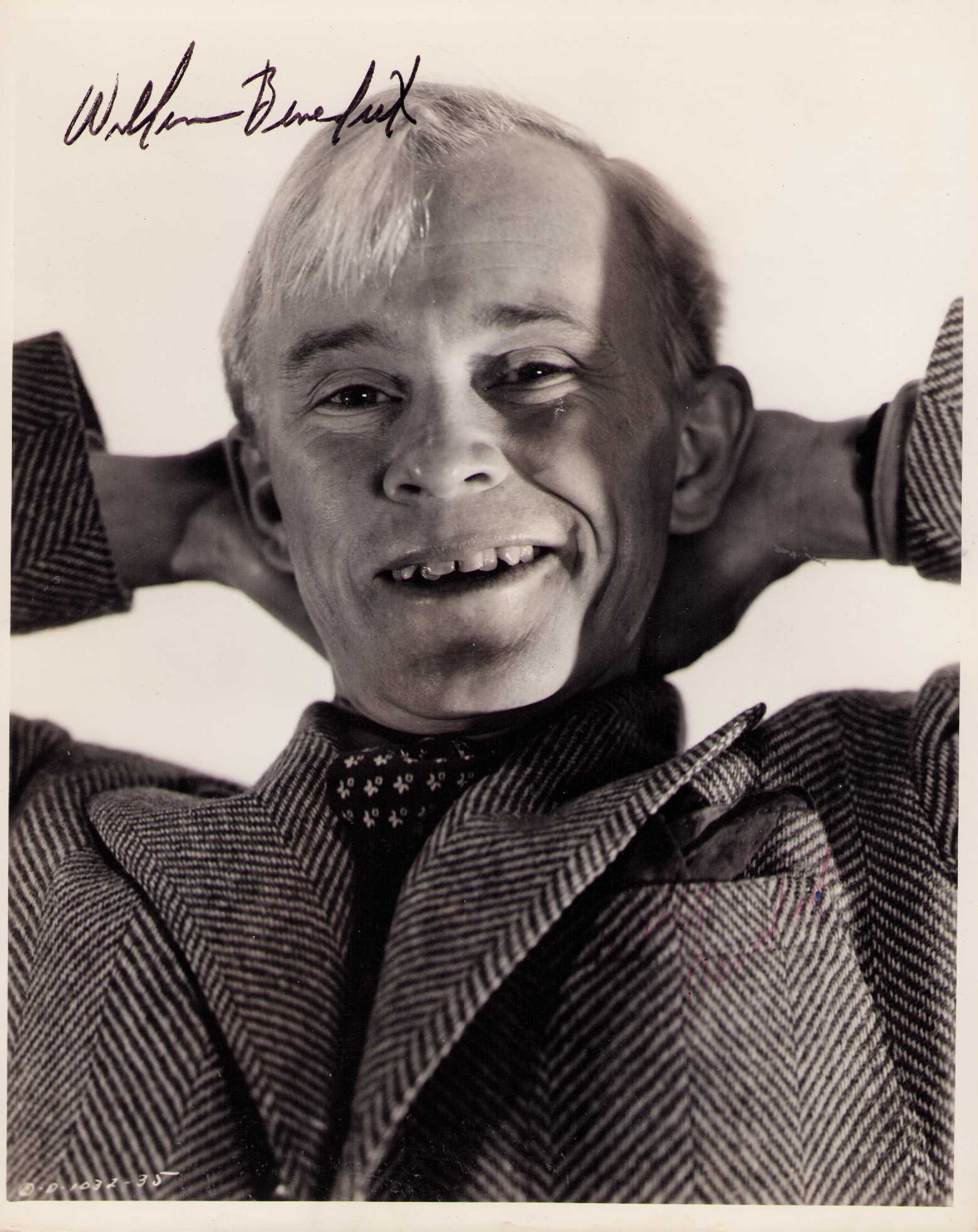 William Benedict signed photograph: A rare East Side Kid star on an original still signed Certificate of AuthenticityEVERY item in this auction comes with at minimum one fully illustrated and serial numbered COA signed by the worlds lea