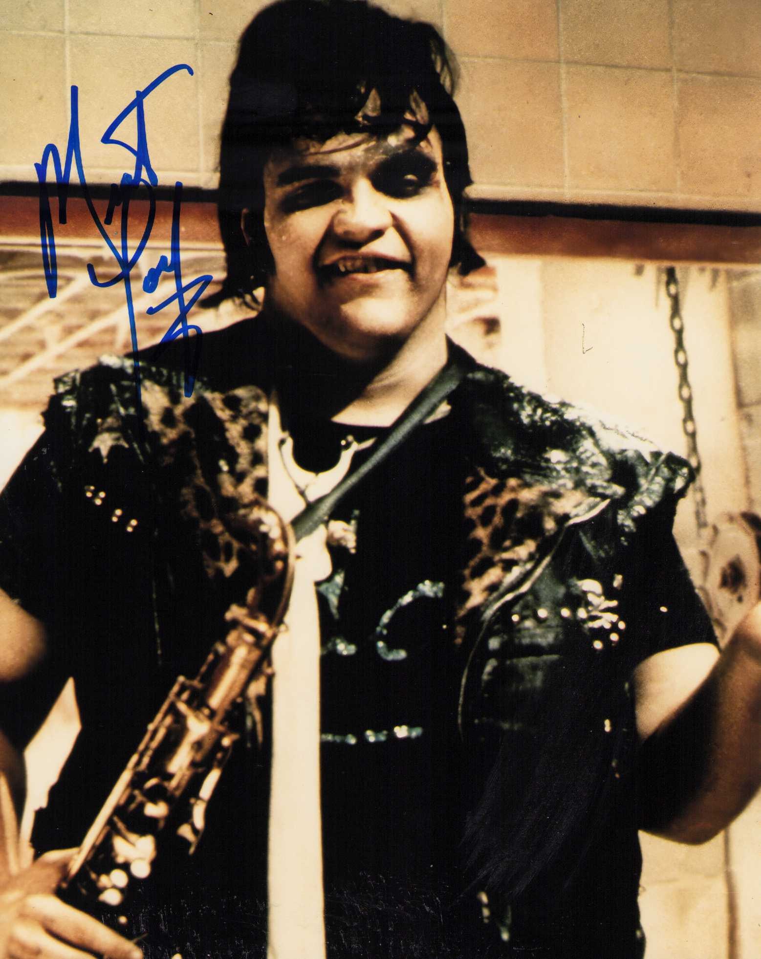 Meatloaf signed photograph Rocky Horror: A Rocky Horror still signed by deceased rock star and actor Meatloaf Certificate of AuthenticityEVERY item in this auction comes with at minimum one fully illustrated and serial numbered COA signed by