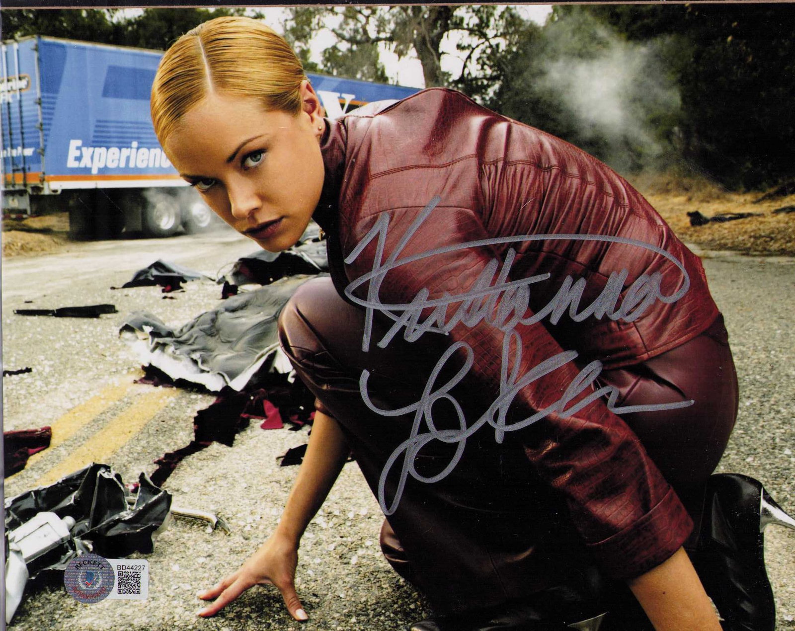 Kristanna Loken signed photograph: A Terminator signed 8x10 by the sexy star Certificate of AuthenticityEVERY item in this auction comes with at minimum one fully illustrated and serial numbered COA signed by the worlds leading authent