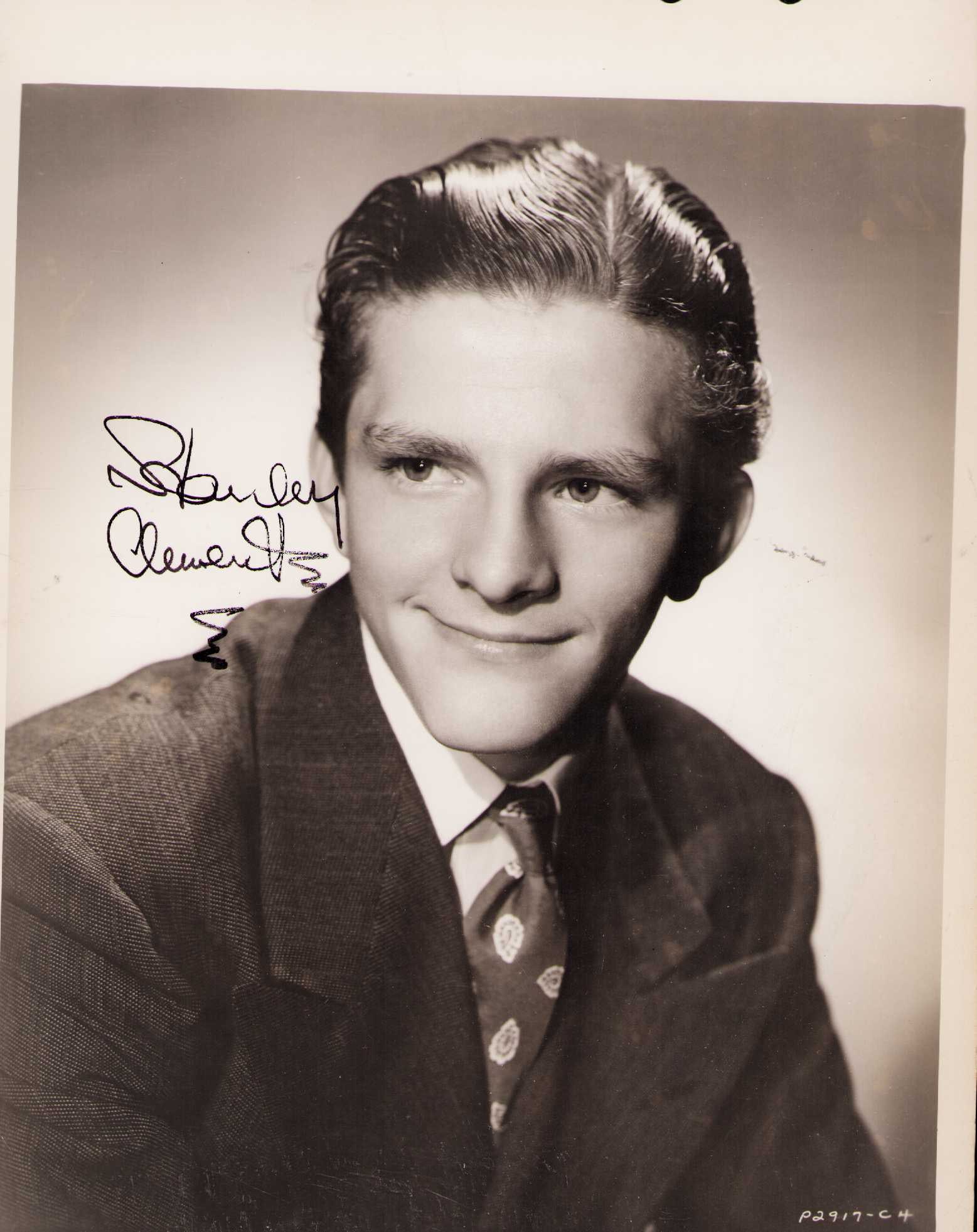 Stanley Clements signed photograph (1 of 1)