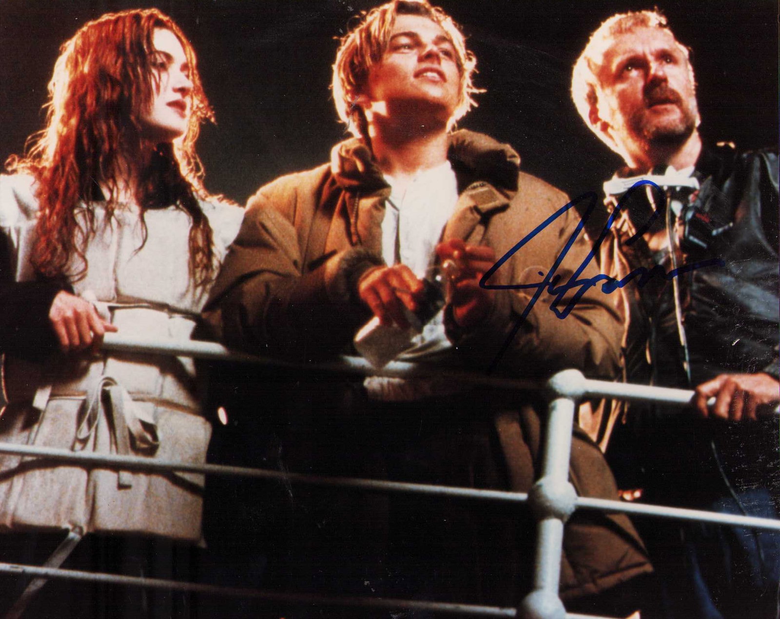 James Cameron signed photograph rare Titanic (1 of 1)
