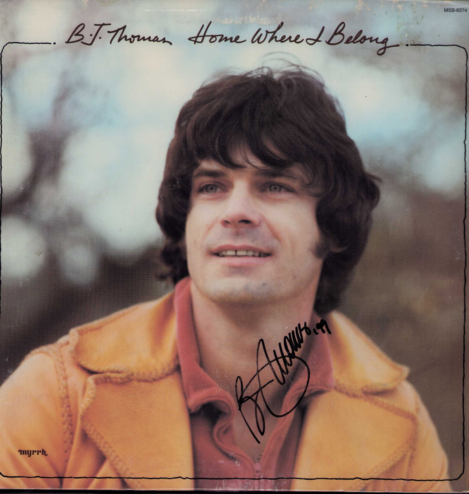 BJ Thomas signed LP
