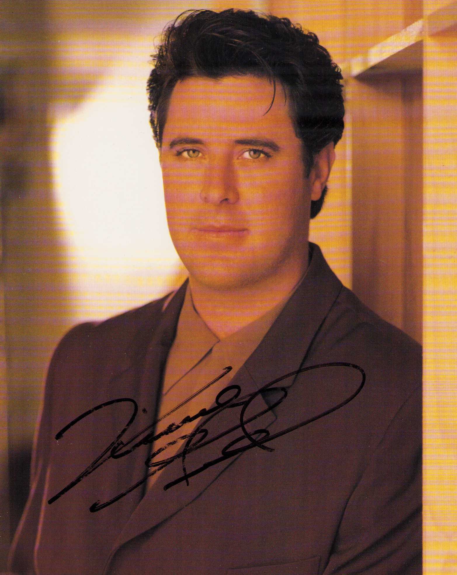 Vince Gill signed photograph: An uncommonly signed 8x10 of the country star Certificate of AuthenticityEVERY item in this auction comes with at minimum one fully illustrated and serial numbered COA signed by the leading