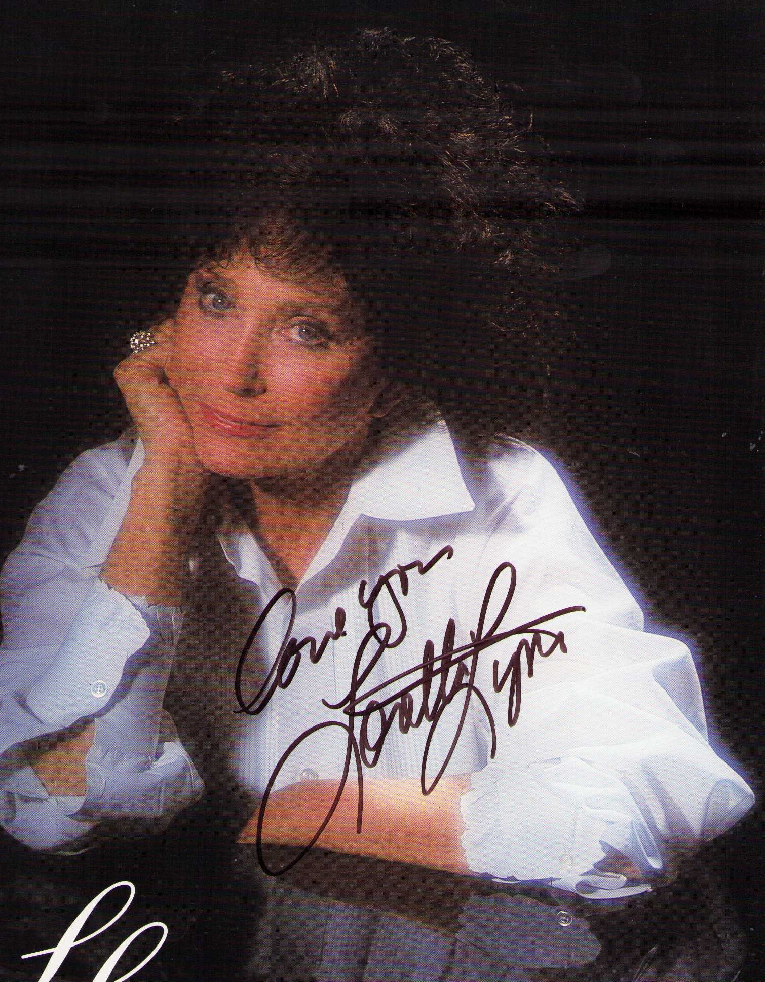 Loretta Lynn signed photograph: The deceased Queen of Country Music signed 8x10 Certificate of AuthenticityEVERY item in this auction comes with at minimum one fully illustrated and serial numbered COA signed by the leading
