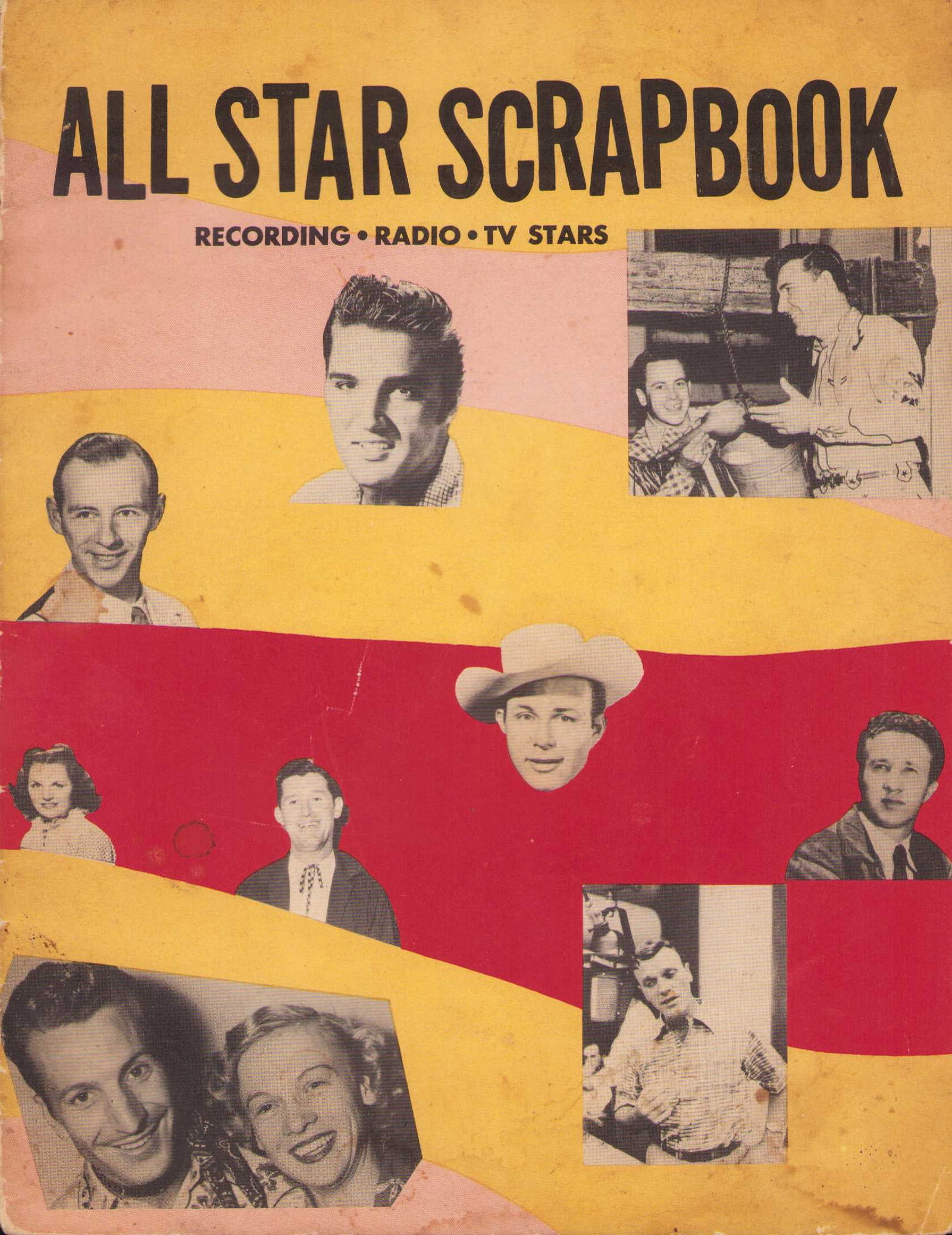 Elvis Presley signed concert program (1 of 2)