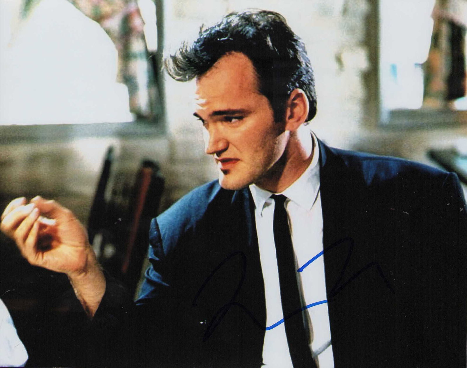 Quentin Tarantino signed photograph (1 of 1)