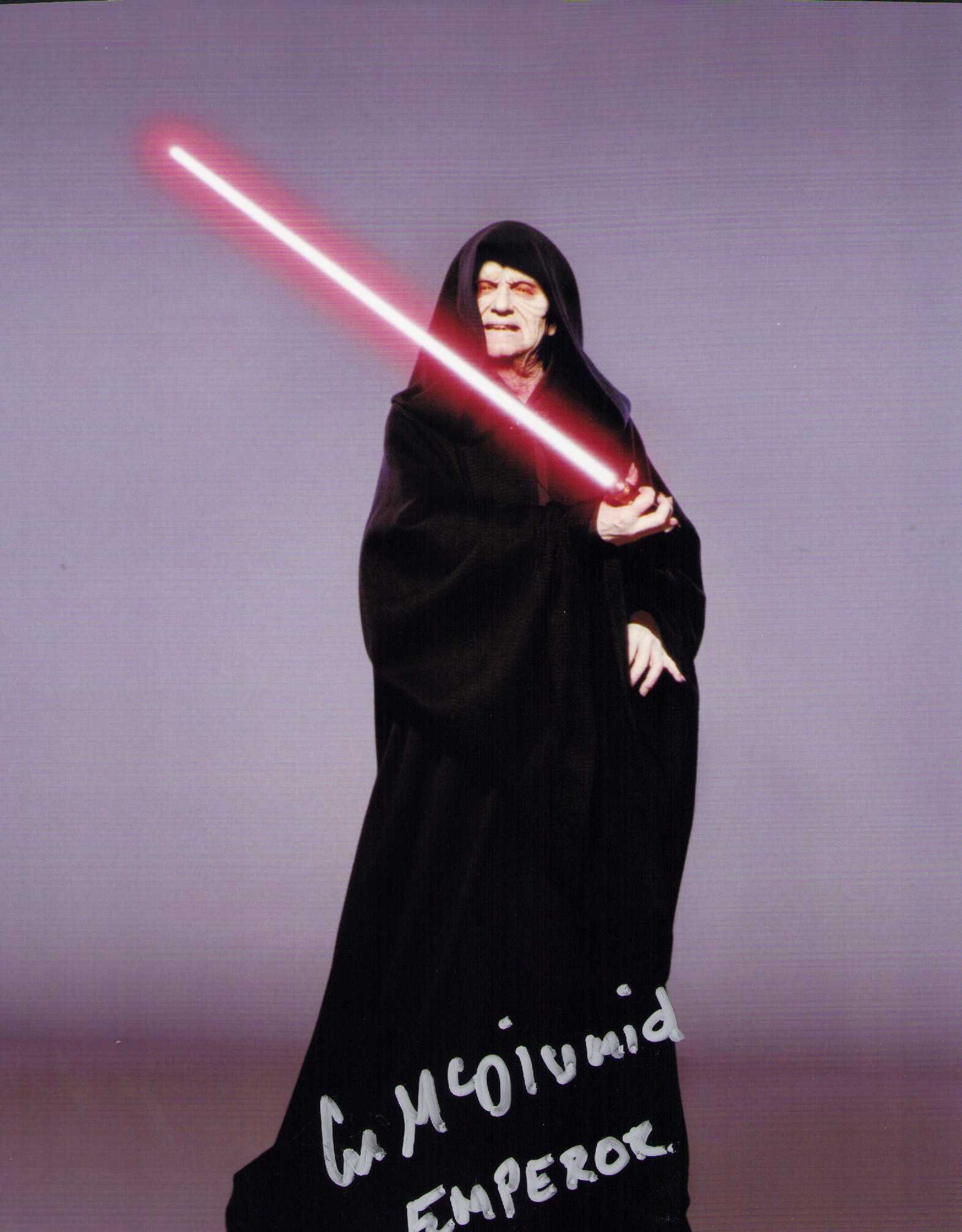 Ian McDiarmid Star Wars signed photograph (1 of 1)