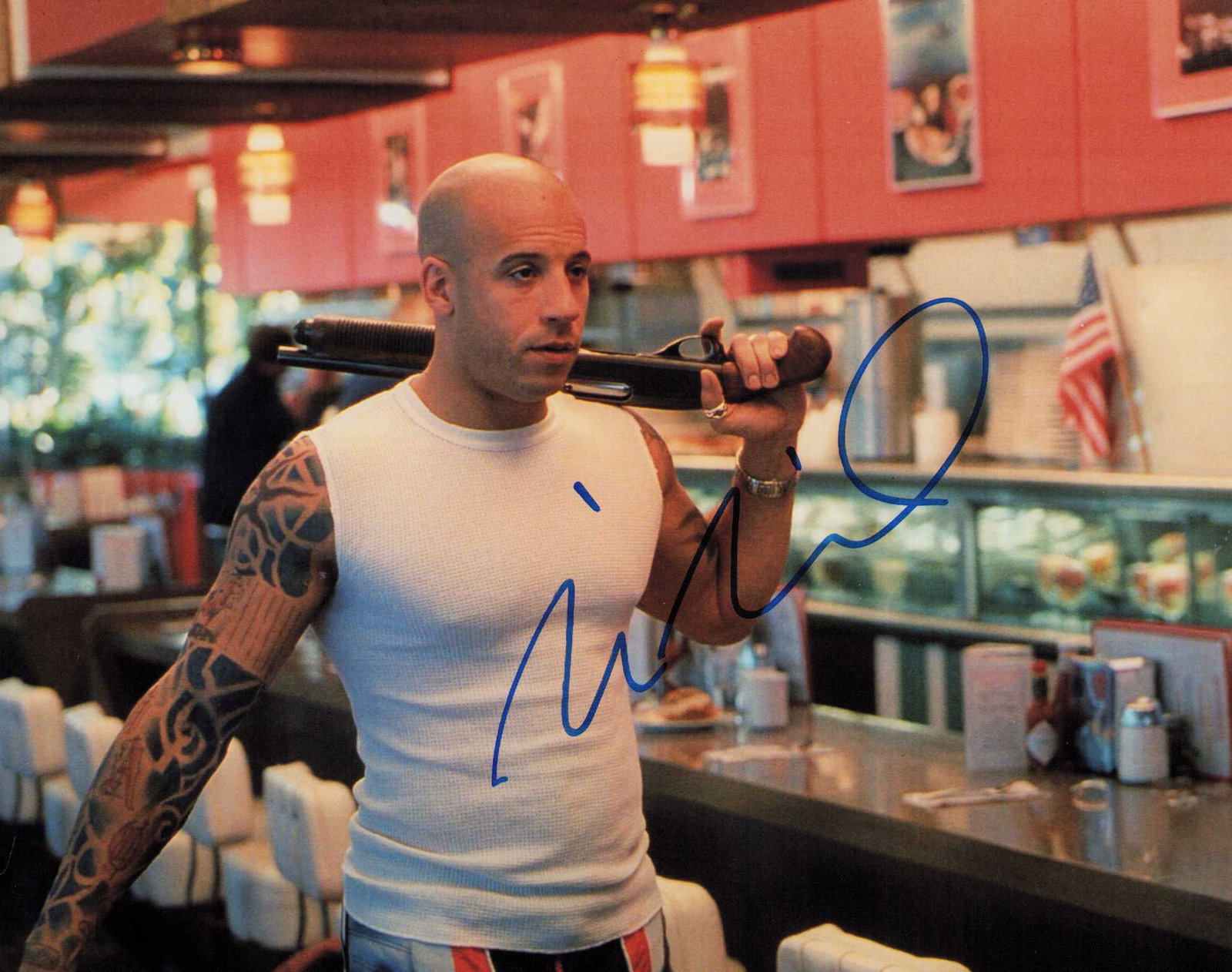Vin Diesel XXX signed photograph (1 of 1)