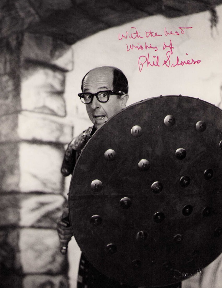 Phil Silvers signed photograph (1 of 1)