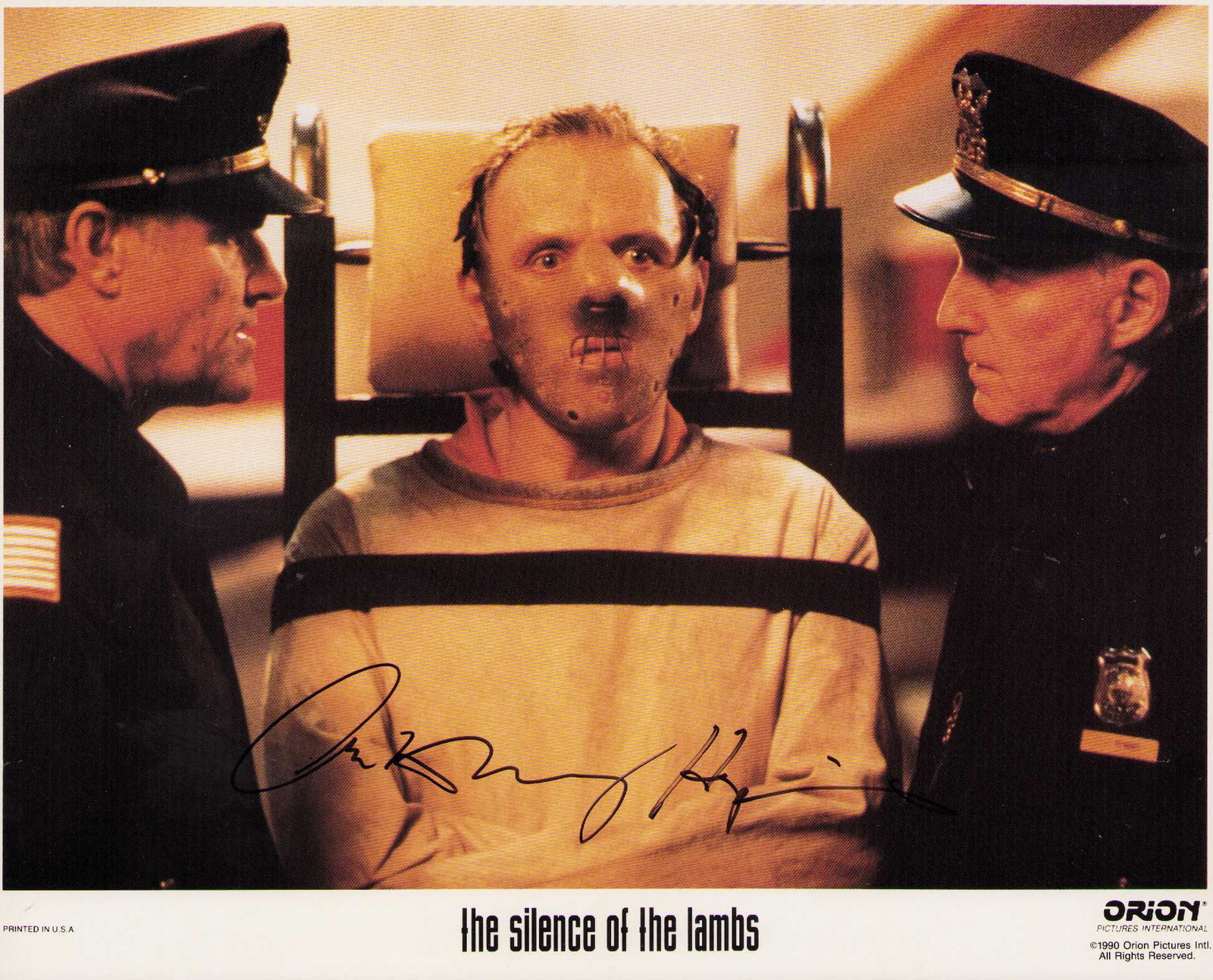 Anthony Hopkins signed photograph (1 of 1)