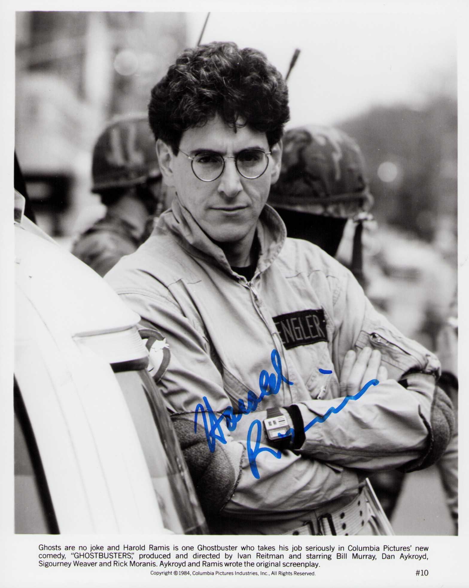 Harold Ramis Ghostbusters signed photograph (1 of 1)