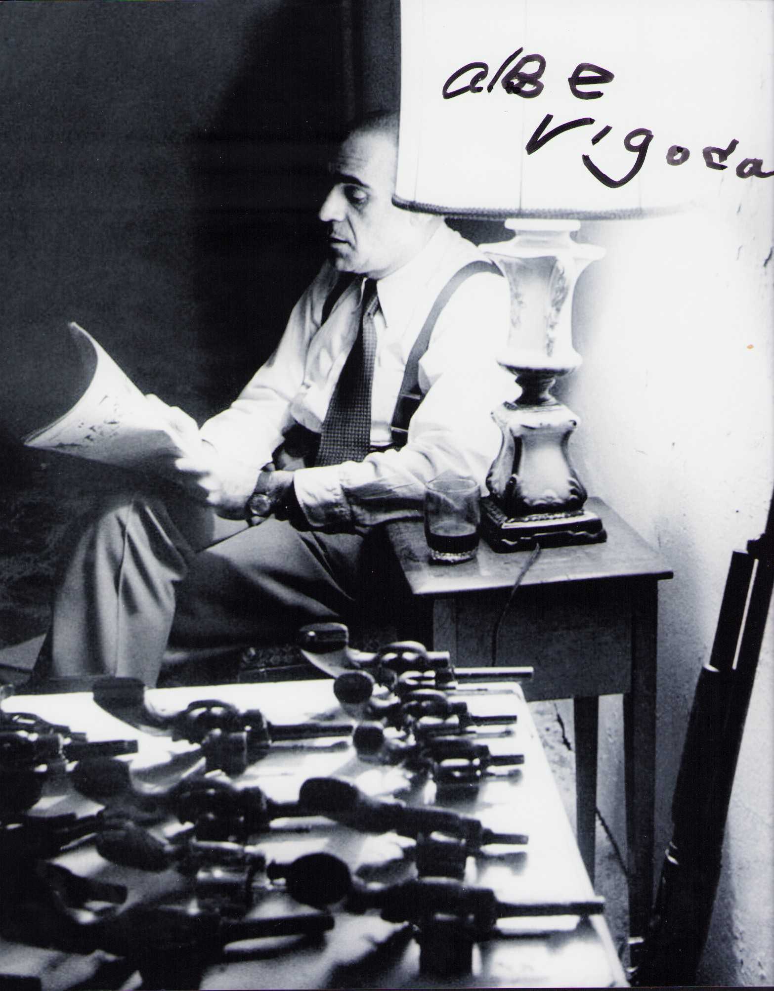 Abe Vigoda signed Godfather photograph (1 of 1)