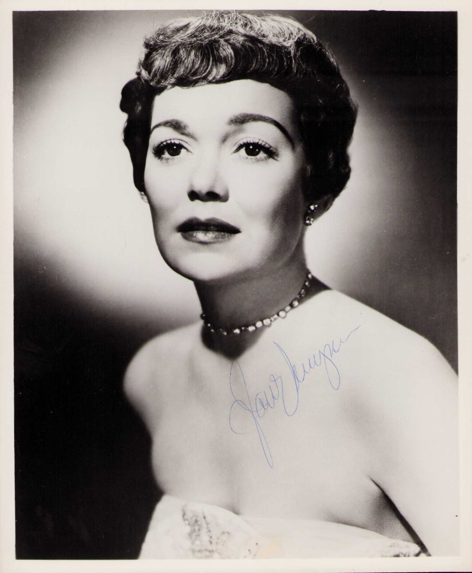 Jane Wyman signed photograph (1 of 1)