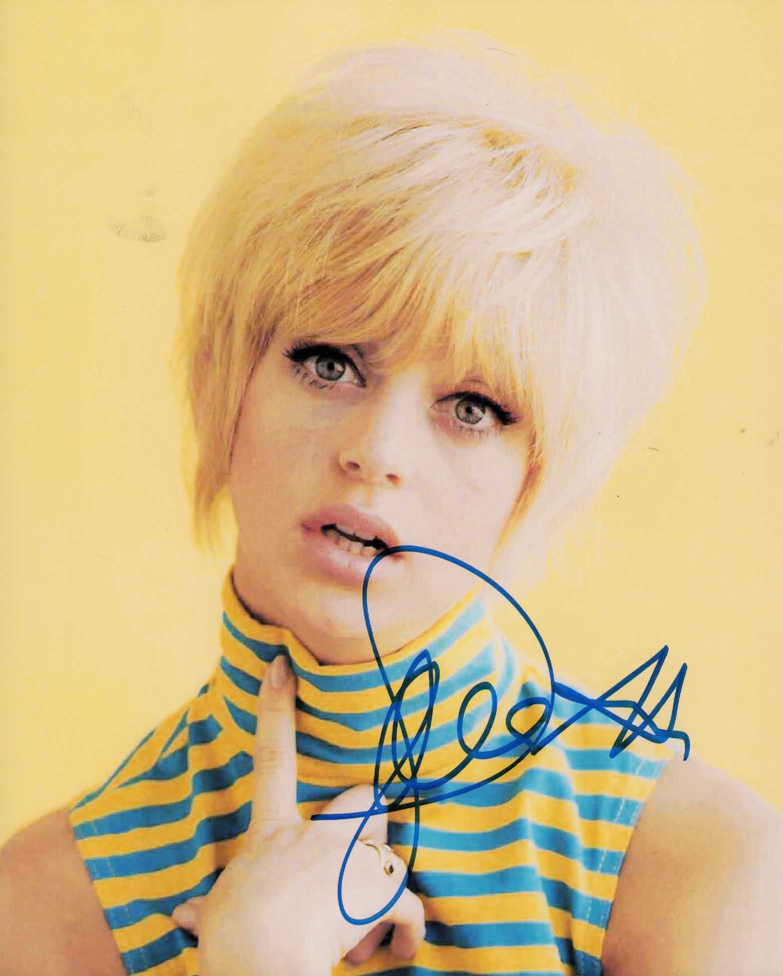 Goldie Hawn signed photograph: A vintage Laugh In era signed 8x10 of the legendary actress Certificate of AuthenticityEVERY item in this auction comes with at minimum one fully illustrated and serial numbered searchable online COA 
